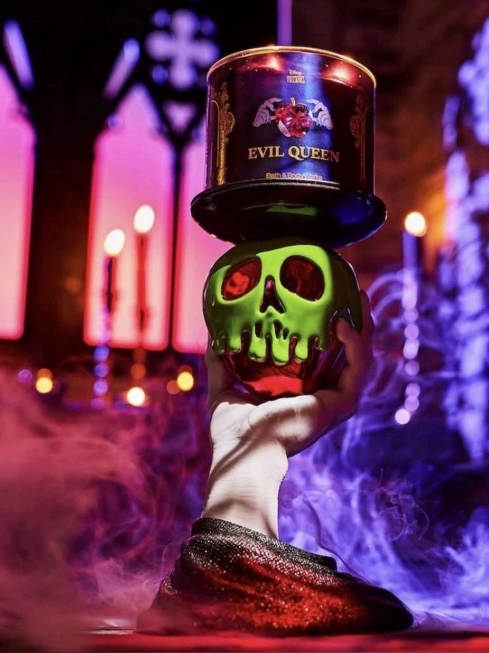 Disney Villains Evil Queen Poison Apple Candle Holder Bath & Body Works